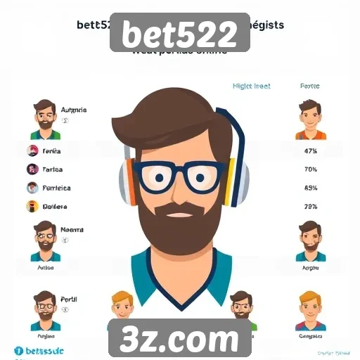 Estudo sobre o perfil dos usuários do bet522